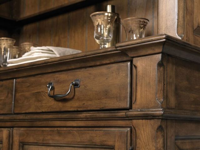 Kincaid® Commonwealth Monte Brown Buffet and Dining Hutch-2