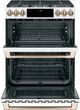Café™ 30" Matte White Double Oven Slide In Gas Range-1