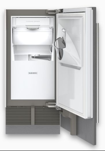 Sub-Zero Designer Series 15" Panel Ready Indoor/Outdoor Undercounter Ice Maker-1