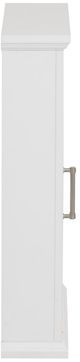 Linon Scarsdale White Medicine Cabinet-3