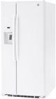 GE® 33" 23.0 Cu. Ft. White Side-by-Side Refrigerator-3