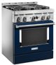 KitchenAid® 30" Ink Blue Smart Pro Style Gas Range-3