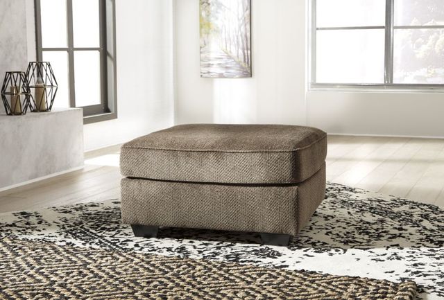 Benchcraft® Graftin Teak Oversized Accent Ottoman-3