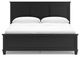 Signature Design by Ashley® Lanolee Black California King Panel Bed-4