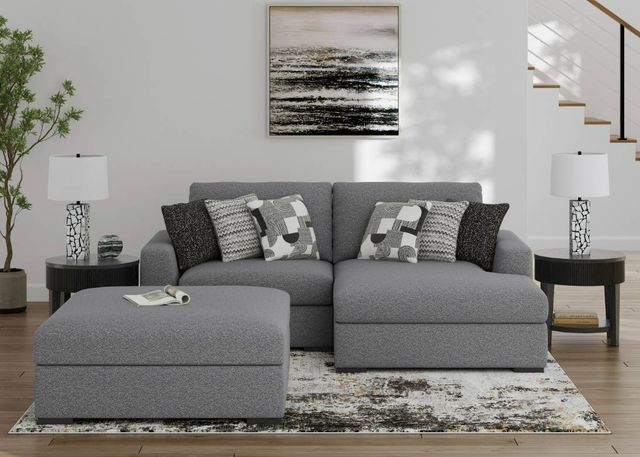 Benchcraft® Bealton 2-Piece Salt and Pepper Right-Arm Facing Sectional and Chaise-2