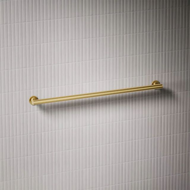 KOHLER® Purist® Vibrant Brushed Moderne Brass 36" Grab Bar-1