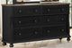 Furniture of America® Neue Mills Farmhouse Black/Rustic Oak Dresser-0