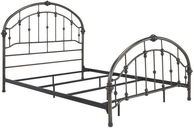 Signature Design by Ashley® Nashburg Bronze Queen Metal Bed-1