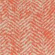 Surya Stefan Burnt Orange/Tan 50"x60" Throw Blanket-1