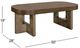 Bassett Mirror Nova Cerused Charcoal Oak Coffee Table with Gray Base-3