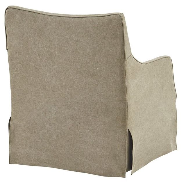 Olliix by Martha Stewart London Tan Swivel Chair-3
