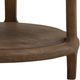 Dovetail Furniture Aruna Dark Brown Side Table-3