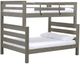 Crate Designs™ Furniture TimberFrame Storm Full XL/Queen Bunk Bed-0