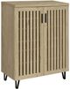 Coaster® Brixton White Oak Shoe Storage Cabinet-0