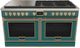 Fulgor Milano® Evoque 400 Series 60" RAL Pro Style Dual Fuel Hybrid Range with Brushed Brass Trim -0