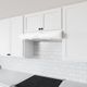 Zephyr Core Collection Breeze II 36" White Under Cabinet Range Hood-4