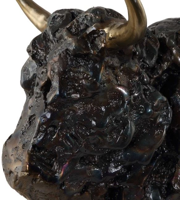 Uttermost® Bison Bust Bronze Sculpture-4