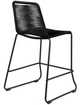 Armen Living Shasta Black 26" Outdoor Counter Stool-2
