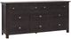 Hooker® Furniture Driftwood Burnt Timber 8-Drawer Dresser-0