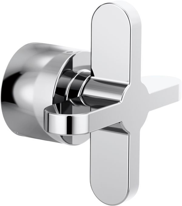 Brizo Odin® Polished Chrome Thermostatic Valve Trim Cross Handle Kit-0