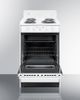 Summit® 20" White Freestanding Electric Range-1