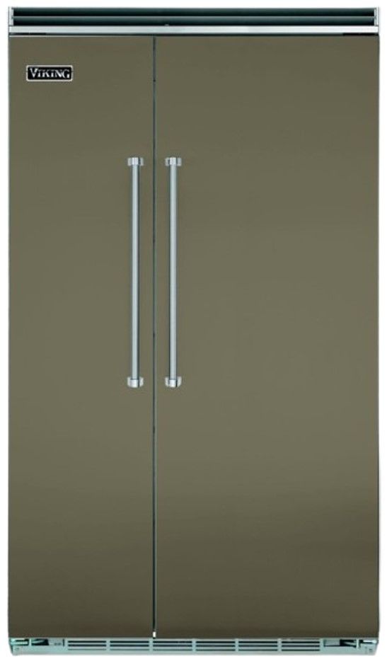 Viking® 5 Series 48 in. 29.1 Cu. Ft. Martini Built In Side-by-Side Refrigerator-0