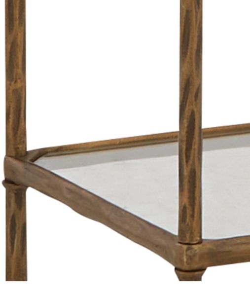 Signature Design by Ashley® Ryandale Antique Brass Bookcase-2