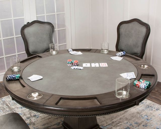 Cramco Vegas 5-Piece Gray Dining Game Table-3