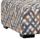 Franklin™ Rowan Colorsplash Indigo Ottoman-1