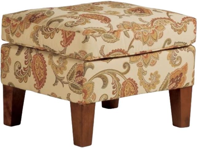 Best® Home Furnishings Customizable F43 Ottoman with Dark Walnut Legs-0