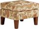 Best® Home Furnishings Customizable F43 Ottoman with Dark Walnut Legs-0