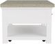 Riverside Furniture Cora Fog Small Cocktail Table with Cloud Base-2