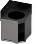 ENO® MODULO Cargo Gray Corner Cabinet-1