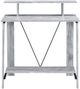 ACME Furniture Nypho Antique White/Black Writing Desk-1