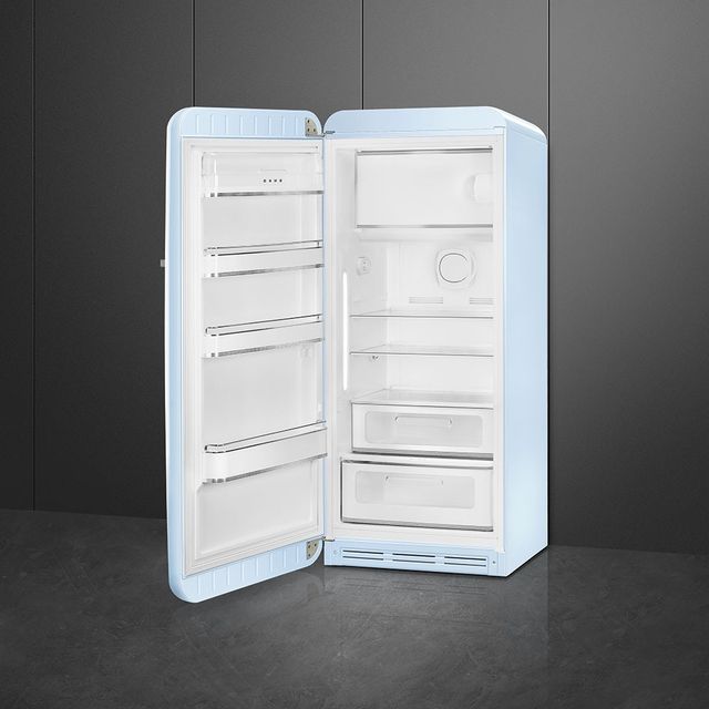 Smeg 50's Retro Style 9.9 Cu. Ft. Pastel Blue Compact Refrigerator-1