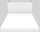 Vent-A-Hood® 42" White Euro-Style Wall Mounted Range Hood-0