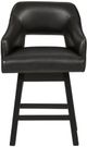 Signature Design by Ashley® Tallenger 2-Piece Black/Dark Brown Bar Stool Set-1