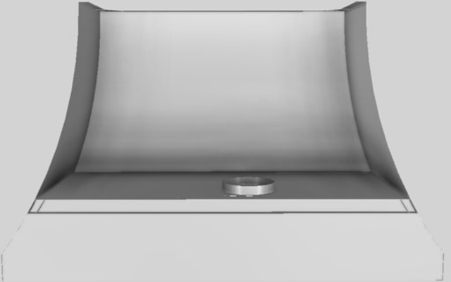 Vent-A-Hood® Designer Series 48" Stainless Steel Wall Mounted Range Hood-3