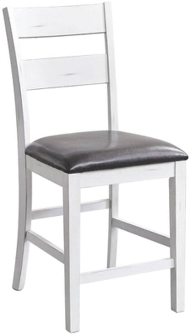 Signature Design by Ashley® Postenbrook White/Brown Counter Stool-0