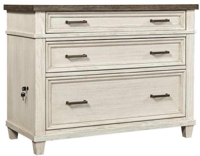 aspenhome® Caraway Aged Ivory Lateral File-0