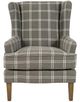 Jofran Inc. Lacroix Graphite Chair-2