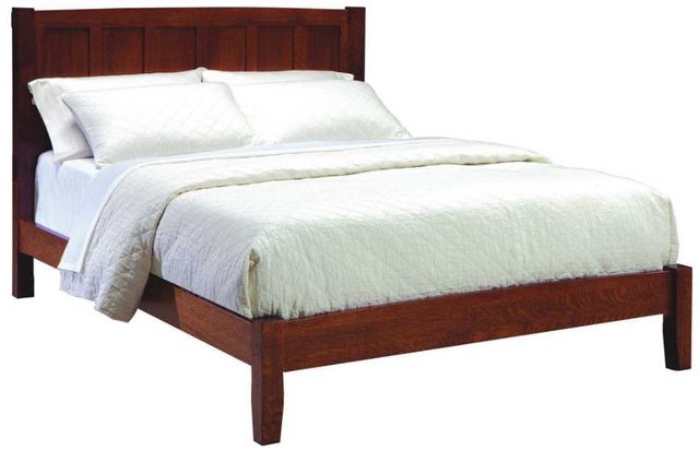 Mavin Customizable American Craftsman Queen Panel Bed-0