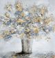 Crestview Collection 2-Piece Blossoming Gold/Light Gray Wall Art Set-1