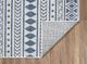 KAS Rugs Provo Blue/Ivory Natural 5'x8' Area Rug-2