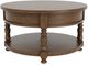 Riverside Furniture Eastlake Whiskey Oak Round Cocktail Table-0
