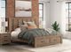 Signature Design by Ashley® Oliandon Light Brown King Panel Storage Bed-1
