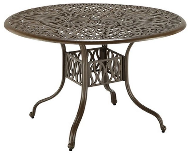 homestyles® Capri Taupe 48" Outdoor Dining Table-0