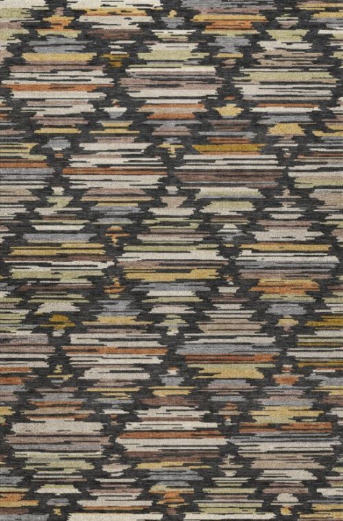 Dalyn™ Rug Company Kenner KN2 Black 5'x8' Area Rug-0
