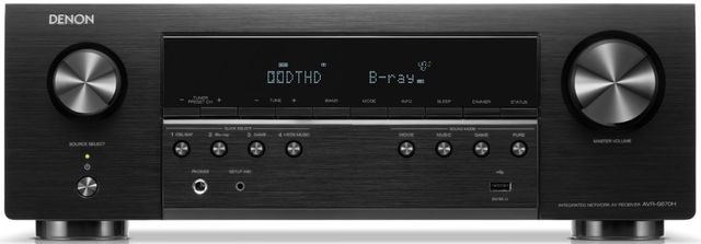 Denon® Black 5.2 Ch. 8K AV Receiver-0