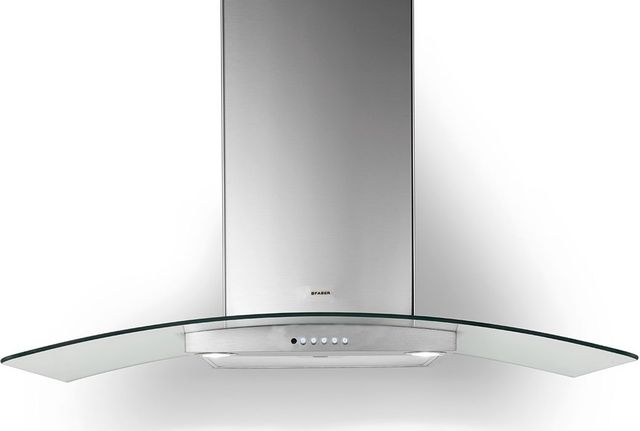 Faber Hoods Tratto 30" Wall Glass Range Hood-Stainless Steel-2